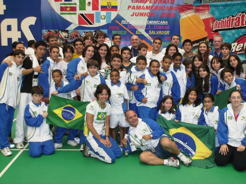Delegação Panamericana Júnior de Badminton