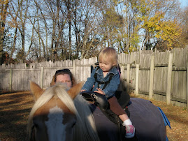Julia's First Pony Ride 10/16/2010