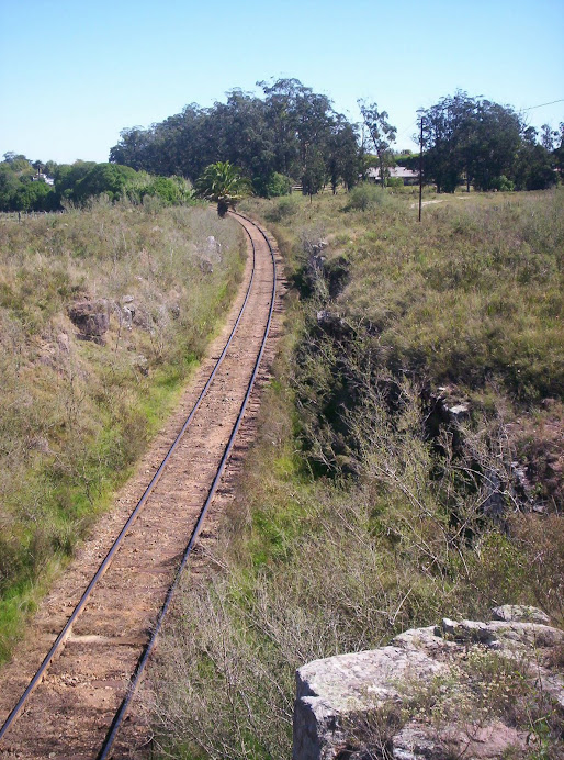 La vía a Treinta y Tres