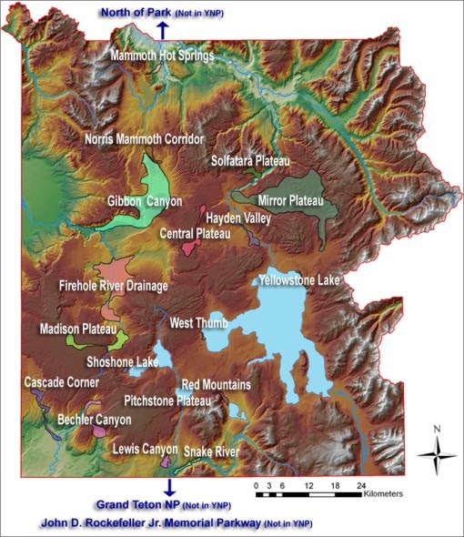 Yellowstone Park News RCN Posts Interactive Map ZOWIEE