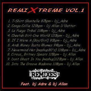 remixtreme vol.1 back cover