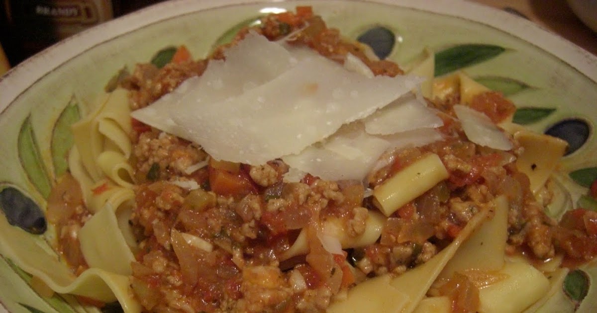 Pardon My Crumbs Veal Bolognese