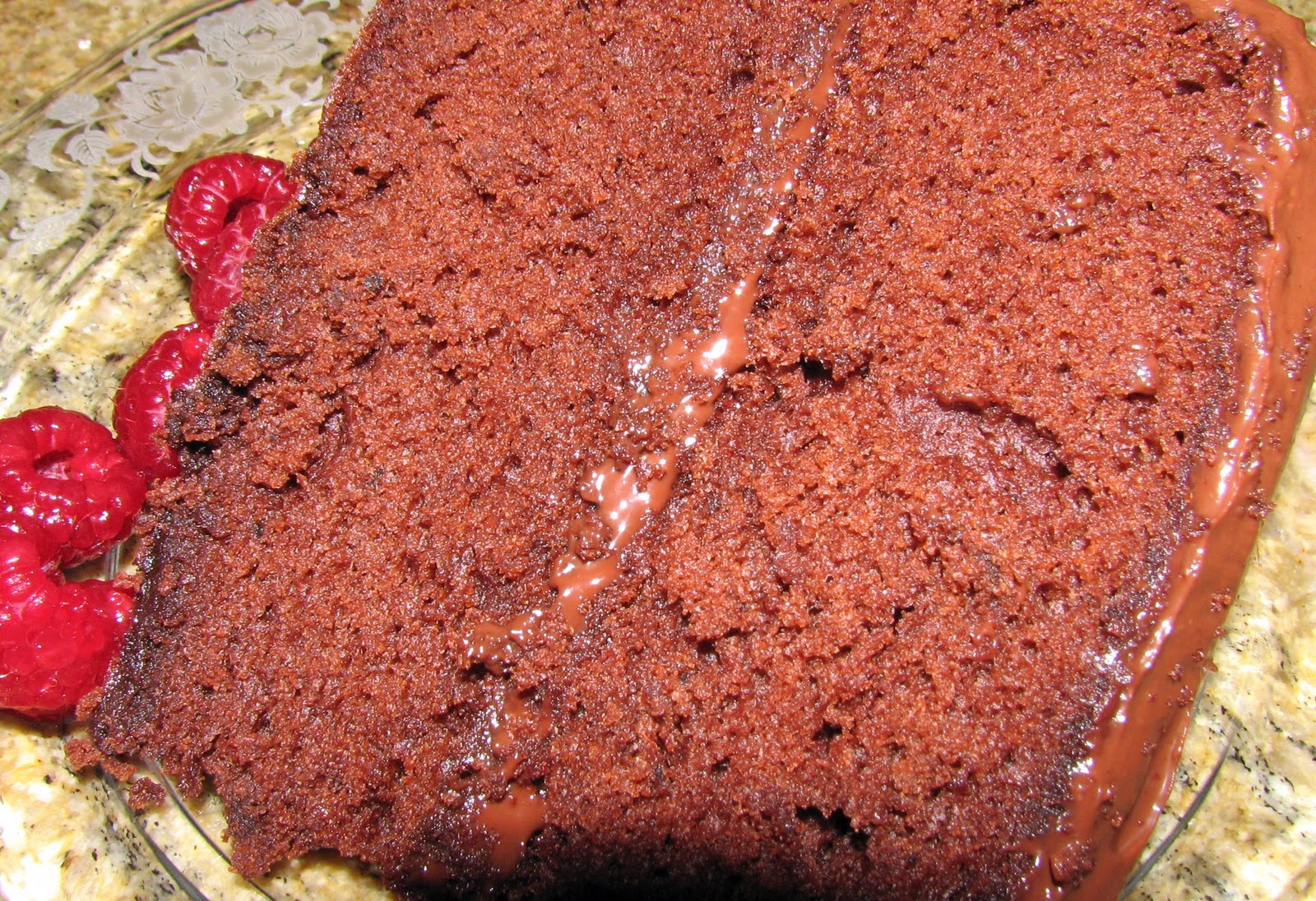 * Chocolate Tomato Cake with Mystery Ganache