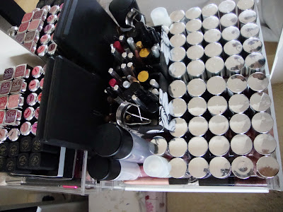 Reorganised Make up Storage