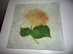 Bandeja en decoupage