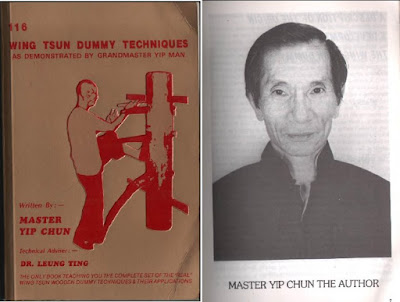 Libro de Muk Yan Chong o muñeco de madera, del Maestro Yip Man
