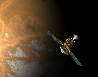 Artist Drawing of Mars Reconnaissance Orbiter, Image Credit: NASA / JPL