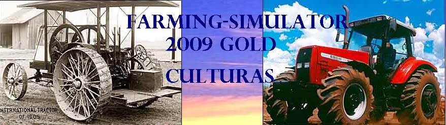 Farming-Simulator 2009 Gold culturas