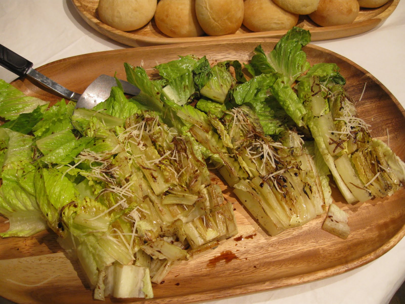 Around America's Table Grilled Romaine Lettuce Recipe