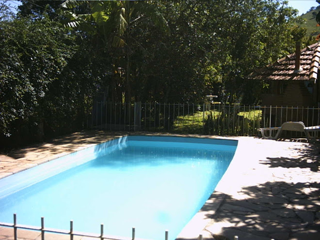 Piscina próximo das suítes