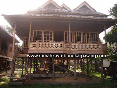 Jenis Lantai Kayu on Interior Design House  Rumah Kayu Type 80 Kn C