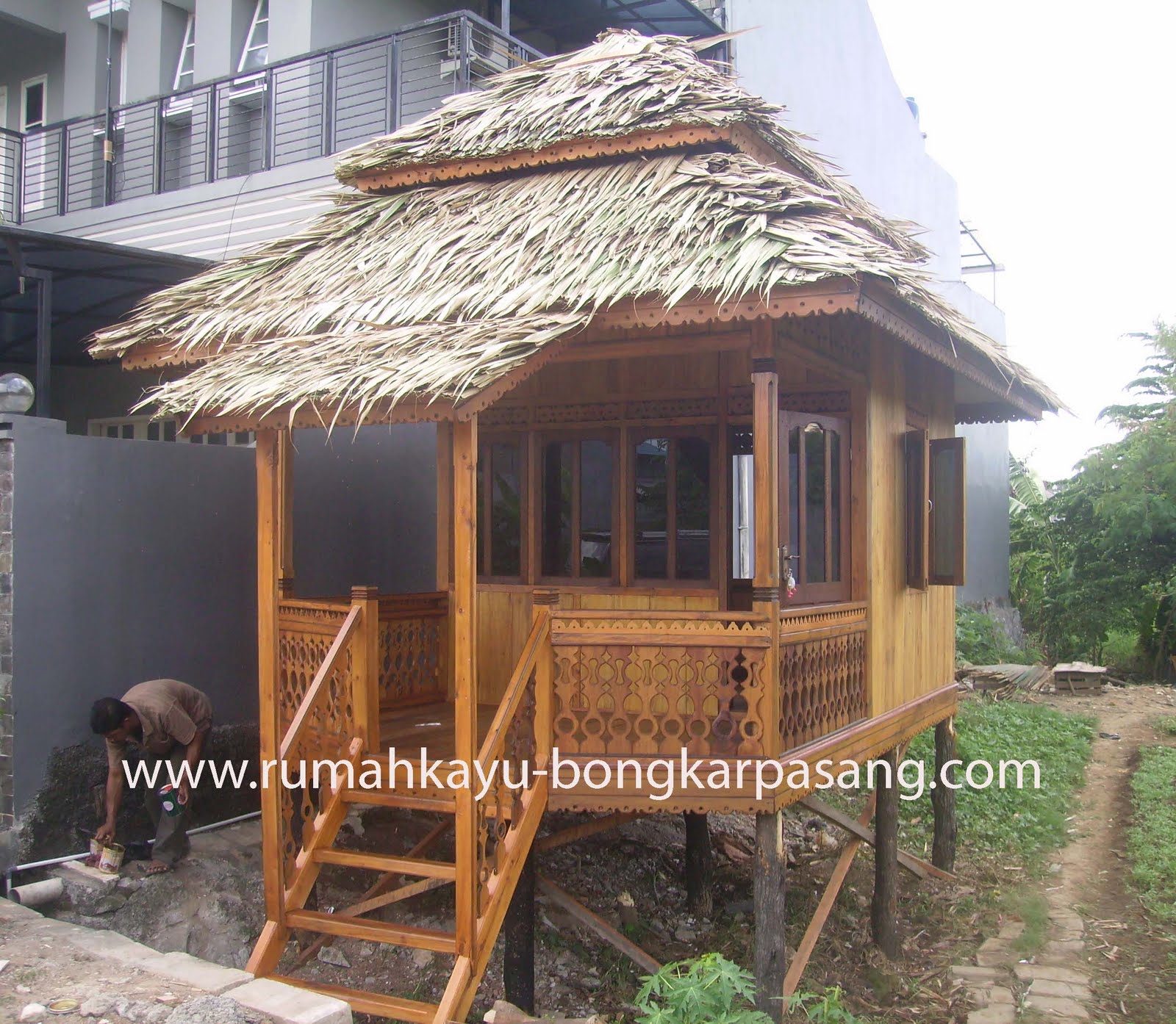 Rumah Kayu Bongkar Pasang | Produsen Rumah Knock Down ...
