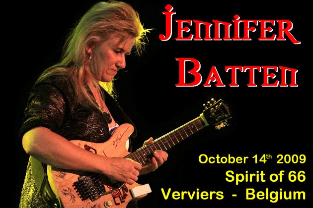 Jennifer Batten (14/10/09) at the "Spirit of 66" in Verviers, Belgium.