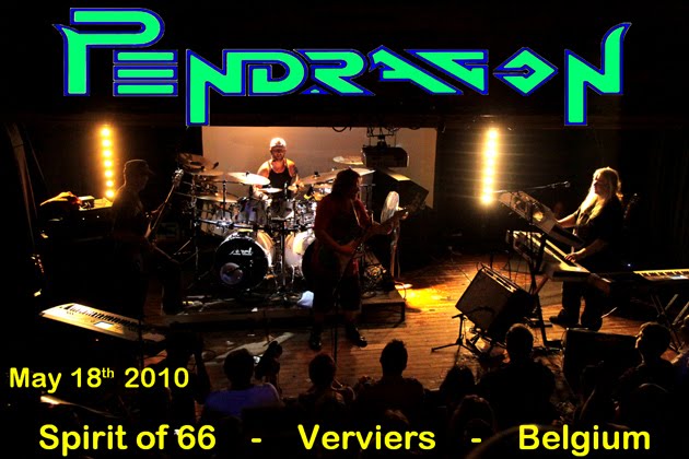 Pendragon (18/05/10) at the "Spirit of 66" in Verviers, Belgium.