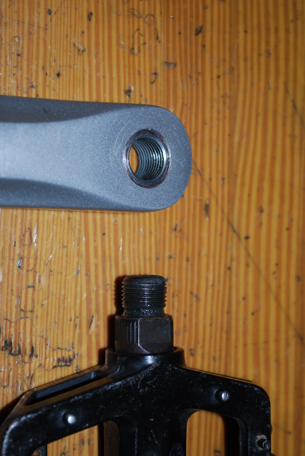 The Golden Wrench Repairing a Stripped Pedal Thread