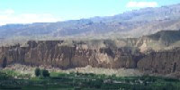 Bamyan, Salsal on the left & Shamama on the right