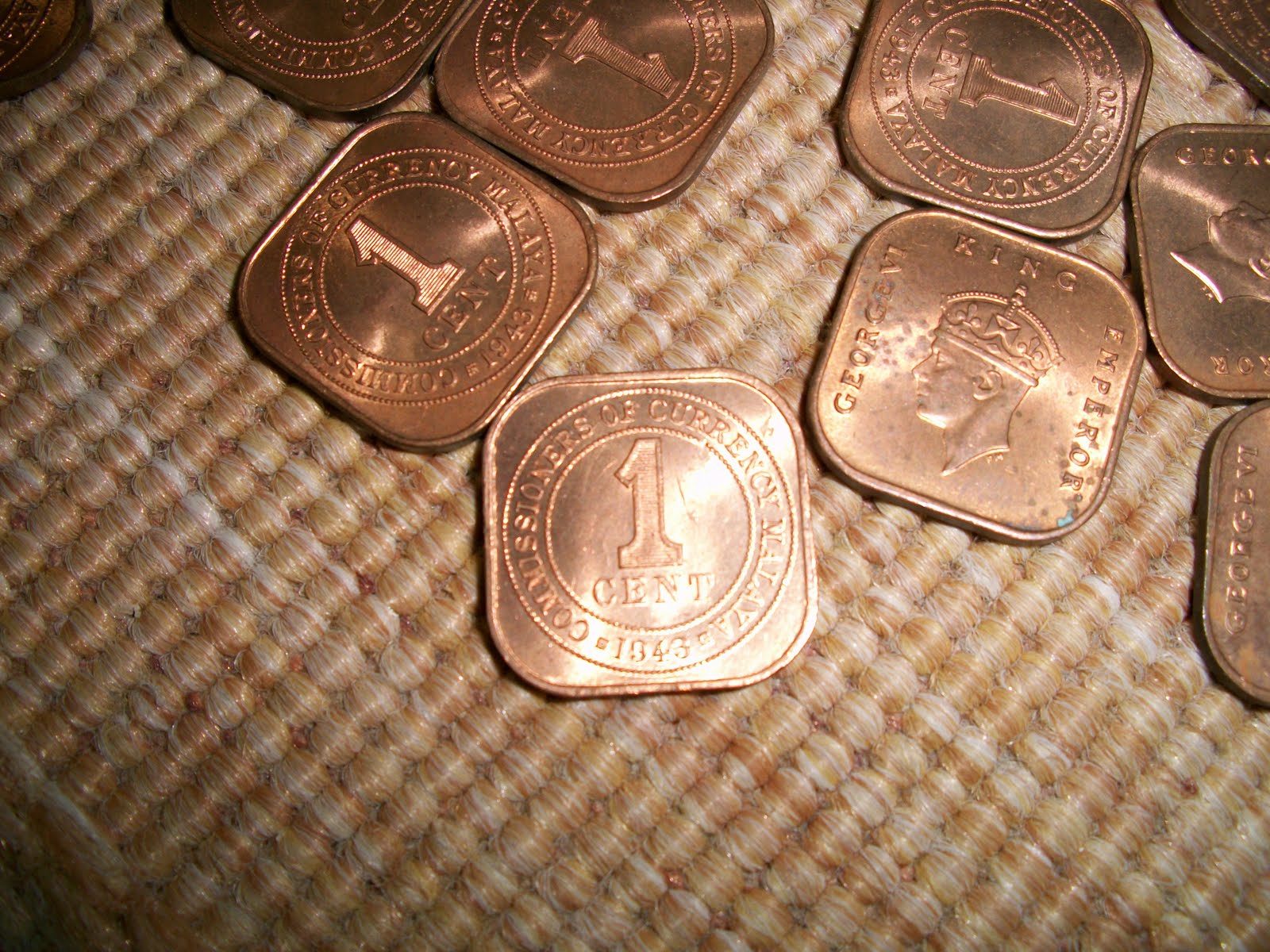 collectible items 1 lot of straits settlements 1 cent collectible items 1 lot of straits settlements 1 cent