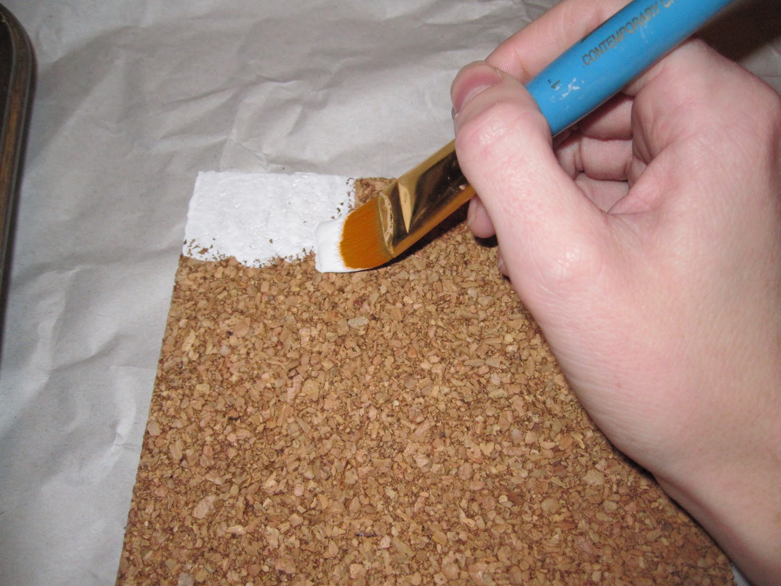 ODDLY SENTIMENTAL Day of Art with Erin Cork Board Collage