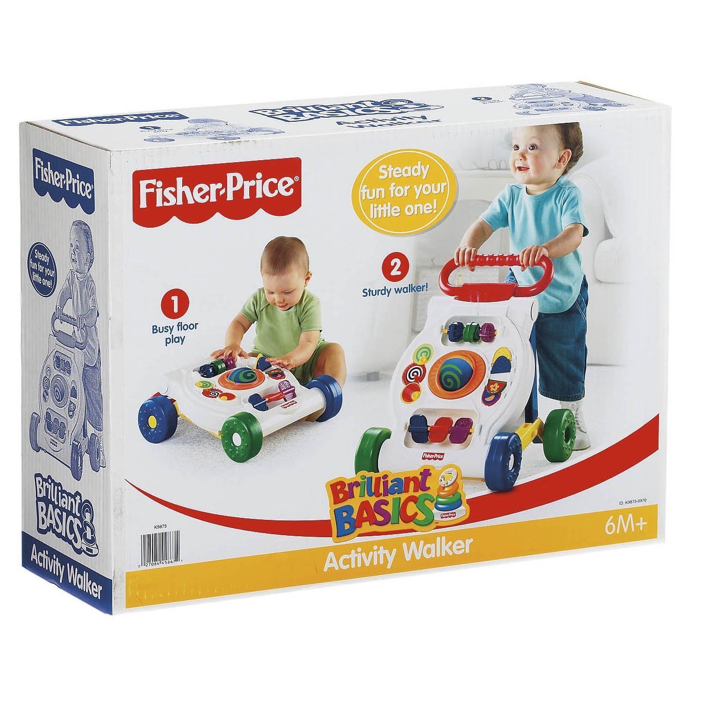 LoveB3ingPreggie Fisher Price Brilliant Basic Activity Walker (BN)