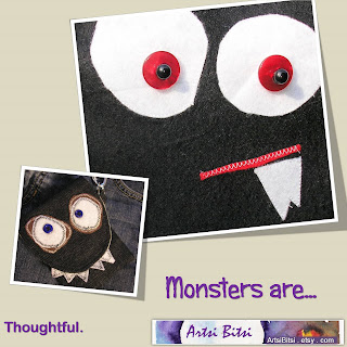 Monsters are... Thoughtful
