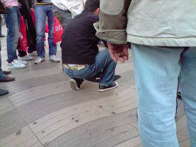 Barcelona Scams - 3 cups on las ramblas