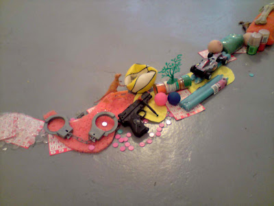 Barcelona Sights - floor detail of Art converters