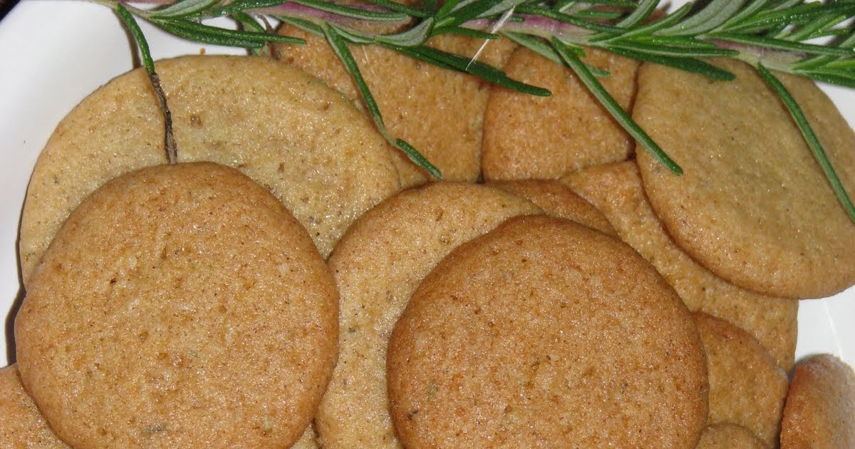 TheFultonGirls Rosemary Honey Cookies