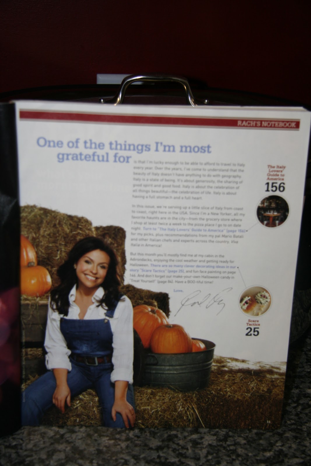 How can i get in touch with rachael ray picture