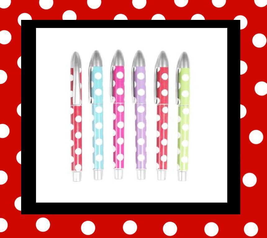 Polka Dot Pens