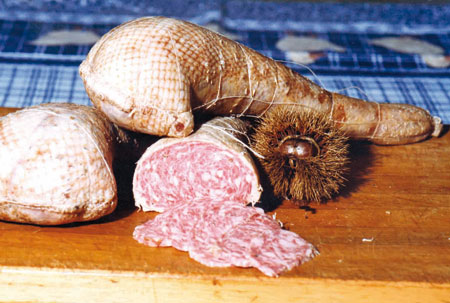 mortara salami is famous