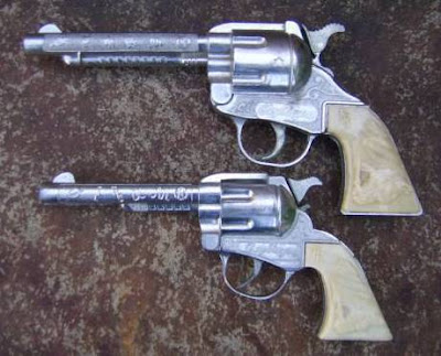 Roy Rogers cap guns, dollar store cap gun. Roy Rogers cap guns,