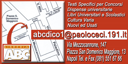 libreria ABC angolo Mezzocannone-Piazza San Domenico Maggiore (NA)