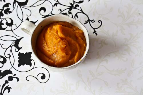Piele, Mashed Sweet Potatoes with Coconut Milk