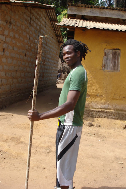 Didi au village de FARIGNHIA, commune de BOFFA (GUINEE stage fevrier 2008)