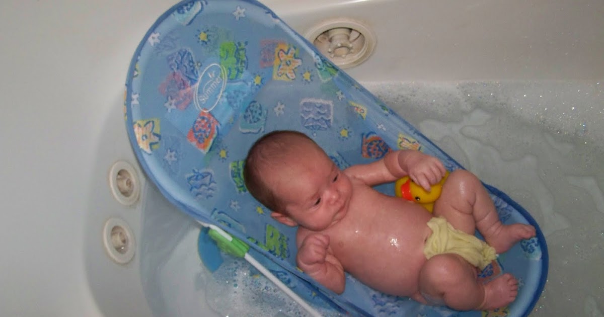 Once Upon a Time... at Grandma's... Taking a bath at Grandma and PawPaw's