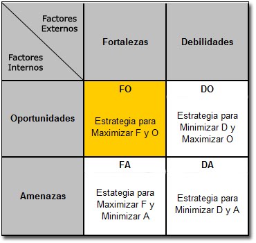 DEFINE MATRIZ DOFA define matriz dofa: