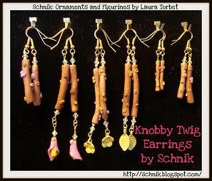 Schnik Knobby Twig Earrings