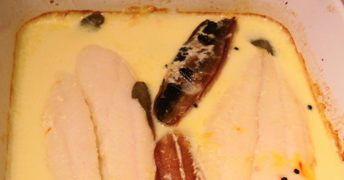 From my country home....This is it!! Poached Fish in Milk
