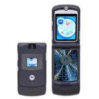Motorola RAZR BLK - V3