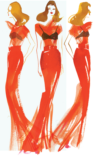 Bil Donovan Illustrations Fashion Bil Donovan Illustrations Fashion
