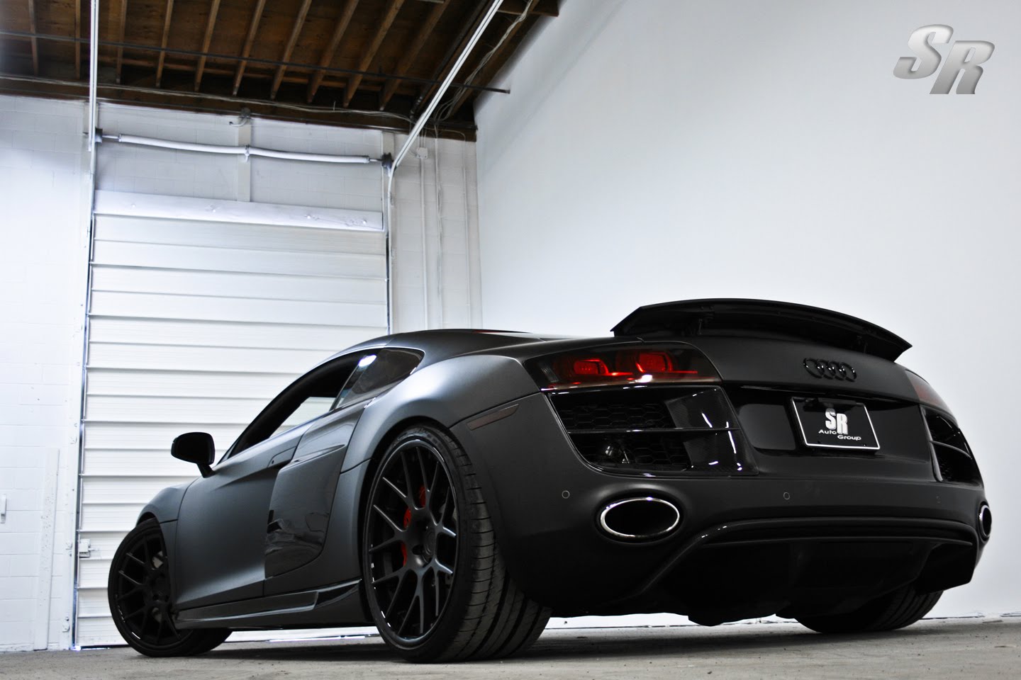 an Audi R8 5.2 FSI quattro