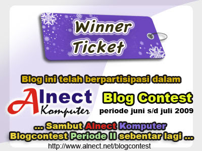 kontes blog, pemenang