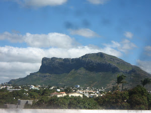 View from home in Mauritius