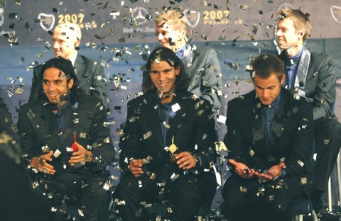 Rafael Nadal الاسباني المقاتل والبوم صور محصلش قبل كده ولا هيحصل Confetti,%2BRafa,Gonzalez,%2BRoddick