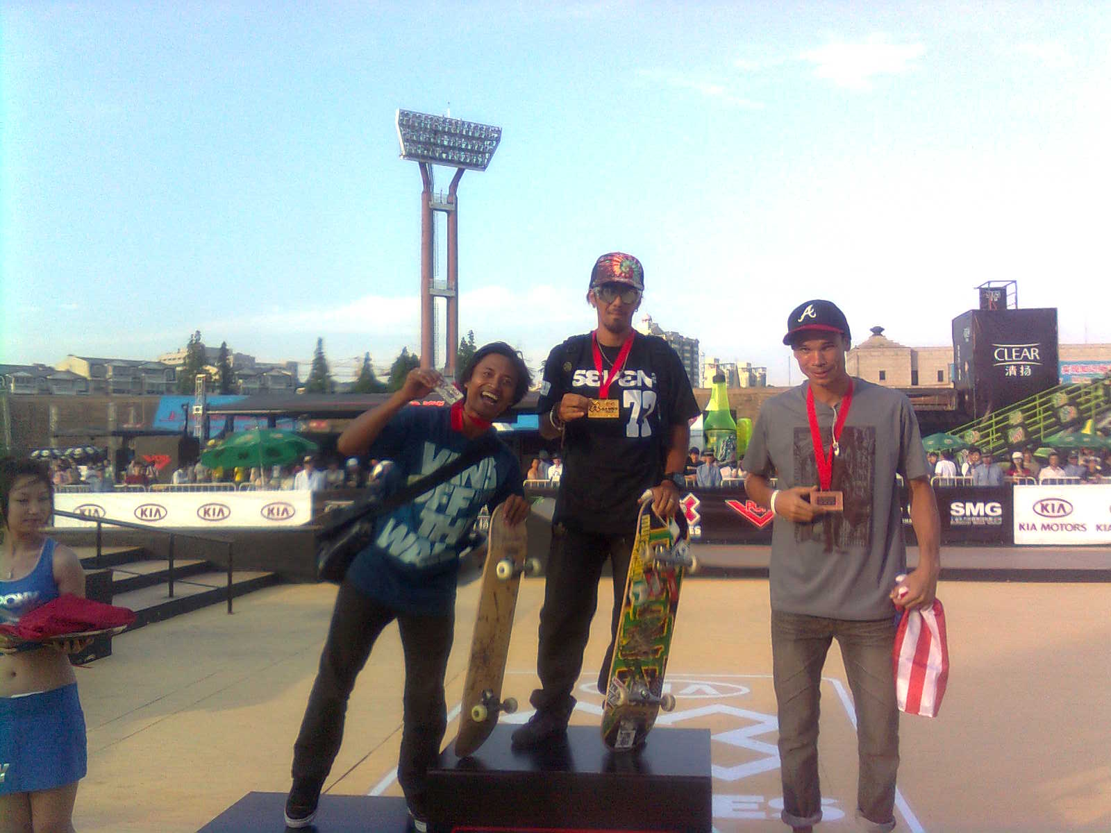 SkateMalaysia X GAMES ASIA TOP 3 BEST ASIAN SKATEBOARDERS!!!