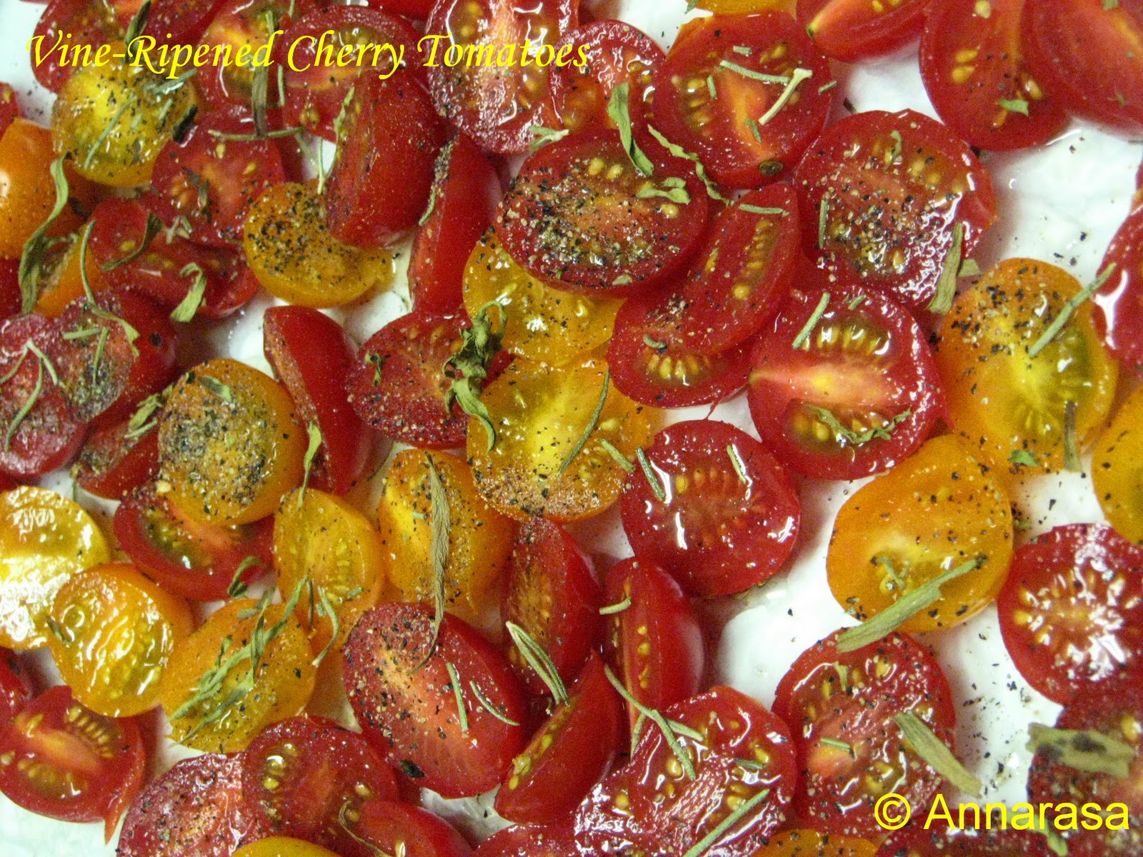 Annarasa Essence of Food VineRipened Cherry Tomatoes OvenDried