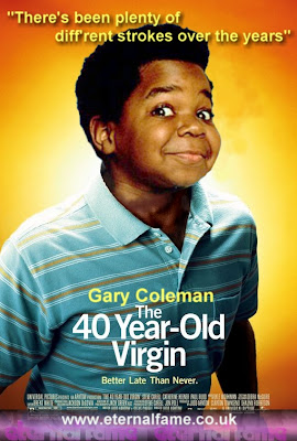 IMAGE: Gary Coleman-40 year old virgin poster