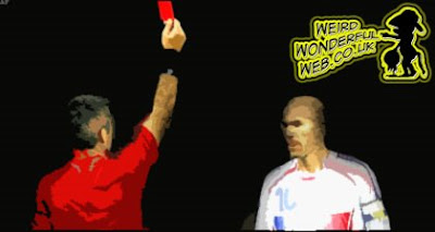 IMAGE: Zidane getting red card