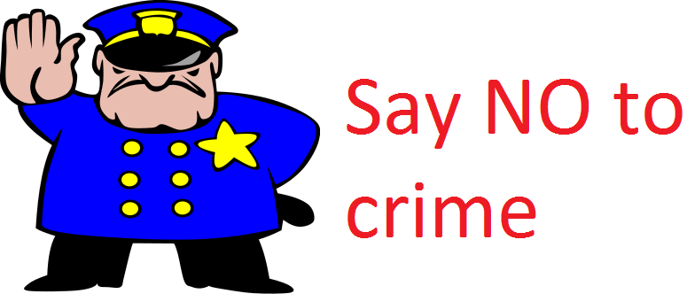 SAY NO TO CRIME