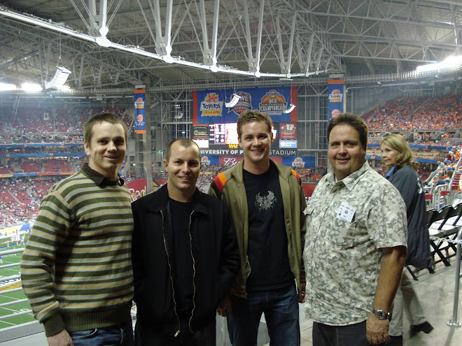 Cameron at Fiesta Bowl Game 2006